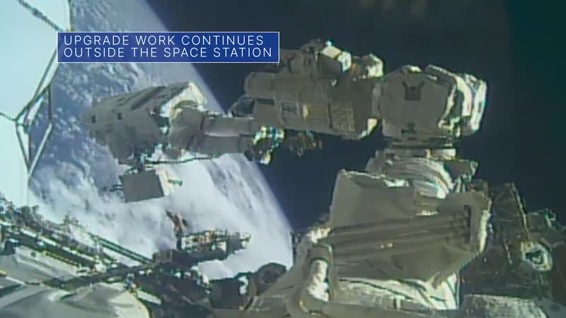 Upgrade Work Continues Outside the Space Station on This Week @NASA – March 25, 2022